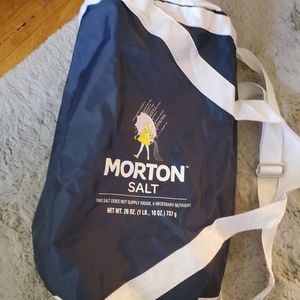 Morton salt duffle bag